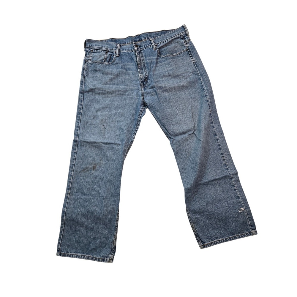 Levi's 569 Jeans Mens 38x30 Blue Dark Wash Denim  Loose Straight Baggy Skater